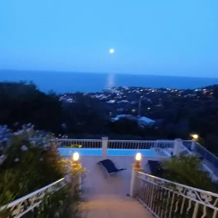 Montecarlo With Stupendous View Overlooking Sea Villa