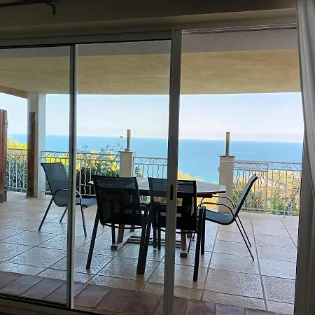 Montecarlo With Stupendous View Overlooking Sea Villa Les Issambres